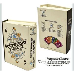 Bodyweight Exercise Cards: Workout Playing Card Game. Designed by a Military Fit